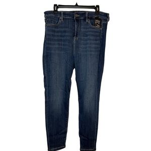 LIVERPOOL Tinsley High-Rise Skinny Jeans Size: 14 Pettite Color: Indigo